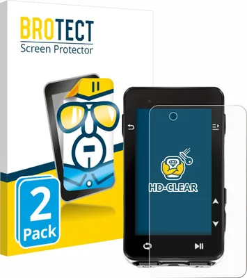 Produktbild von 2x Für iGPSPORT igs630s Schutzfolie BROTECT Displayschutz Display Schutz Folie Klar Transparent