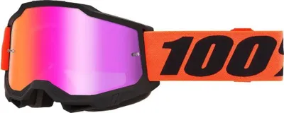 Produktbild von 100% SPEEDLAB Fahrradsonnenbrille - ACCURI 2 - Schwarz/Rot