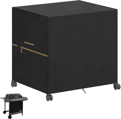 Obrázok produktu pre Vodotesný kryt na vonkajší gril – 90 x 65 x 90 cm – pevný kryt na gril