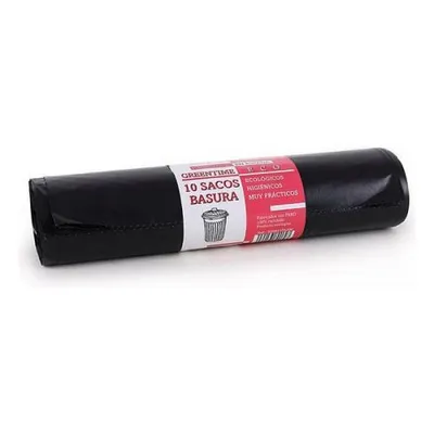 Immagine prodotto di Sacchi per rifiuti Eco Green Time 100 L neri (10 pezzi)