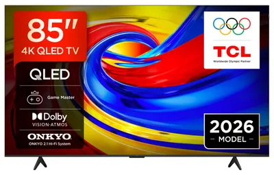 Zdjęcie produktu dla TCL P7L 85P7L, 2,16 m (85"), 3840 x 2160 px, QLED, Smart TV, Wi-Fi, Czarny