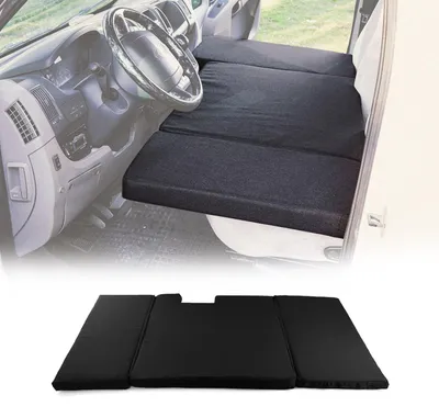 Produktbild von Camper Bett Fahrerhausbett Matratze für Mercedes Sprinter W906 2006-2018 Schwarz