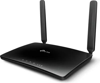 Produktbild von TP-Link TL-MR150, Wi-Fi 4 (802.11n), Einzelband (2,4GHz), Ethernet/LAN, 3G, Schwarz, Tabletop-Router