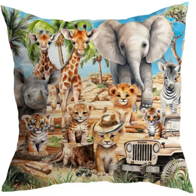 Produktbild von HomeView 187 Dekorative Kissenhülle 40x40cm Polyester