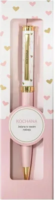 Image de Stylo-bille cadeau avec l'inscription « Kochana » - Be-Happy Gifts