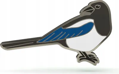 Immagine prodotto di PINTI Elstervogel Metallnadel