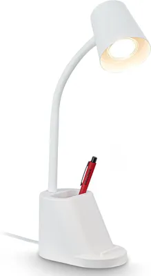 Immagine prodotto di Lampada da scrivania Lampada da tavolo Ufficio Orientabile Portapenne GU10