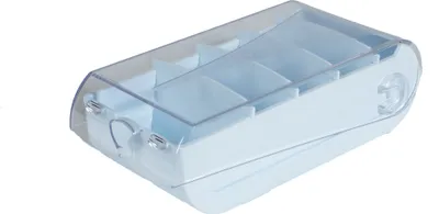 Produktbild von Exacompta 8x Karteikartenbox BunnyBox A8 Iderama - Pastellblau - 5336223D