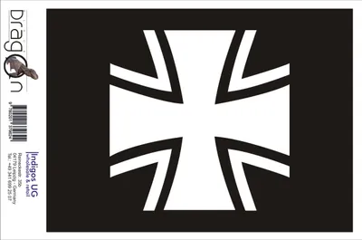 Produktbild von Aufkleber / Autoaufkleber - JDM / Die cut / Auto / OEM - Bundeswehr - 150x150 mm gelb - Heckscheibe / Heckscheibenaufkleber