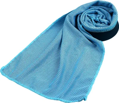 Produktbild von Sommer wiederverwendbarer Sport Fitness Yoga Chill Kühlung Eisgesicht Schnelltrocknetes kaltes Handtuch-Hellblau ,Größen:30*80cm
