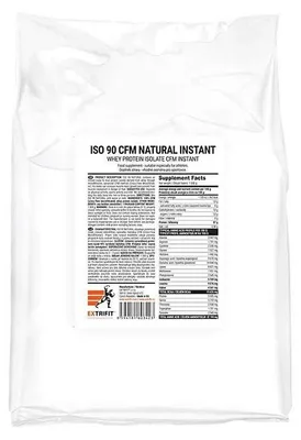 Produktbild von ISO 90 Natur CFM Molkenproteinisolat Vanille 1000g laktosefrei glutenfrei 86% Protein