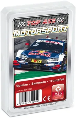 Obrázok produktu pre Top Ace - Motorsport - Kartová hra - Trump a kvarteto