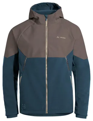 Produktbild von VAUDE Softshell Fahrradjacke Herren Qimsa – Wasserdichte & atmungsaktive Softshelljacke Herren, reflektierende Details, ideal fürs Radfahren im Herbst & Winter - in Braun, Größe: 3XL