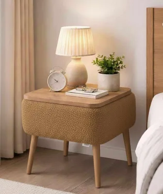 Productafbeelding van Skye Decor, nachtkastje van hoge kwaliteit (3 stuks), saffier eikenhout, 45x45x30 cm, 100% melamine