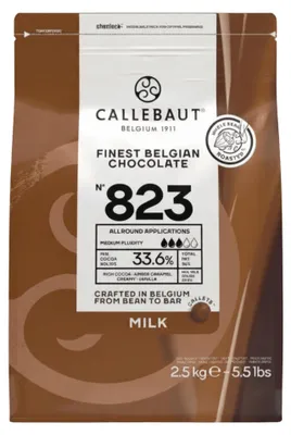 Produktbild von Barry Callebaut 823 Vollmilch Schokolade Kuvertüre 2,5kg
