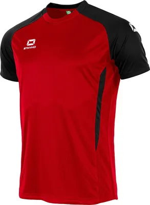 Produktbild von Stanno Stadio Trikot Kurzarm Herren - Rot / Schwarz | Größe: L