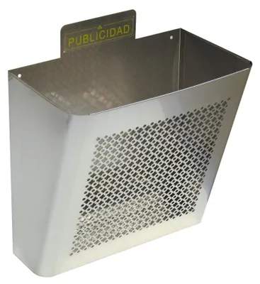 Reklamemand Edelstahl 11,5 l INOX 32 x 19 x 31 cm