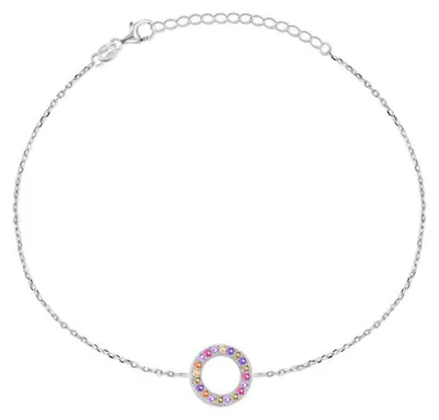 Produktbild von Fashion silver ring bracelet BRC26WRBW