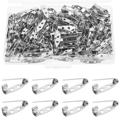 Productafbeelding van Solidchoice - Set van 100 Brochenaalden 20 mm Veiligheidsspelden voor Handwerk