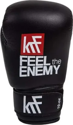 Produktbild von Krf Training Kampfhandschuhe Schwarz 10 oz Schwarz 10 oz