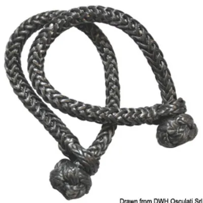 Immagine prodotto di Impugnatura morbida in Dyneema nero, Osculati 08.310.09