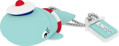 Produktbild von EMTEC USB-Stick Animalitos Marine Wal Matrose 16 GB