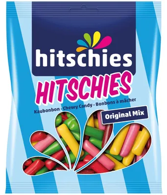 Zdjęcie produktu dla Hitschies Hitschies Original Mix Chewy Dragee Mixture 150g