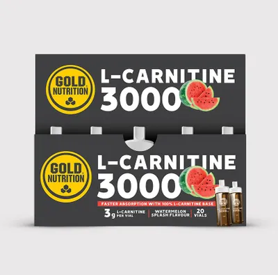 Immagine prodotto di Gold Nutrition Vitamine e integratori L-Carnitina 3000, Anguria