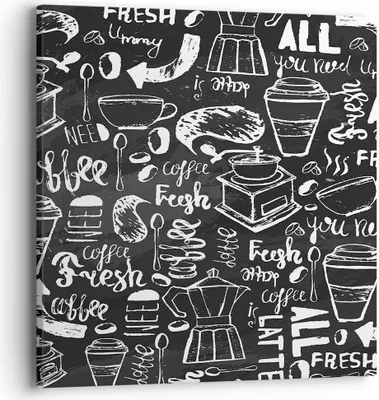 Produktbild von Bild auf Leinwand - Leinwandbild - Graffiti modern - 40x40cm - Wand Bild - Wanddeko - Wandbilder - Leinwanddruck - Bilder - Kunstdruck - Wanddekoration - Leinwand bilder - Wandkunst - AC40x40-3788