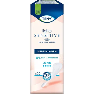 Produktbild von TENA Lights Long Liner – 4 x 20 Stück (80 Einlagen).