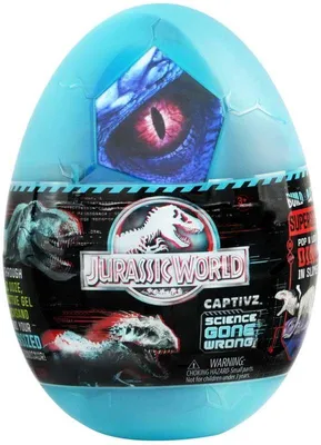 Obrázek produktu pro Jurassic World Captivz: Věda Se Zvrtla – Sada Překvapení Ve Vejci