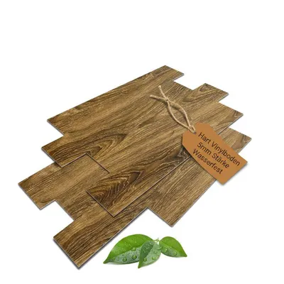 Produktbild von Klick Hart Vinylboden, Wasserfest, Bodenbeläge, 4mm SPC + 1mm Unterlage, Box 2,25 m² Ghent Grey