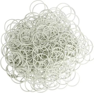 Produktbild von Naturkautschukkugeln - 1700 Gummibänder für Haarriemen, DIY Projekte und Handwerk, ideal für Kunst und Organisation
