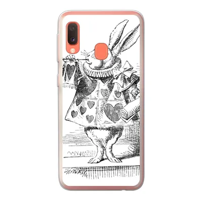 Produktbild von MuchoWow® Handyhülle Schutzhülle Hülle für Samsung Galaxy A20e Alice im Wunderland Silikon Softcase Handy Hülle - Abdeckung