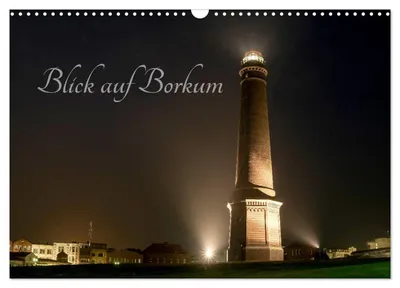Produktbild von Blick auf Borkum (Wandkalender 2027 DIN A3 quer), CALVENDO Monatskalender