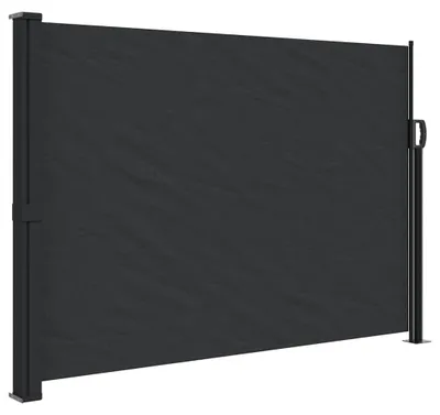 Produktbild von vidaXL Seitenmarkise Ausziehbar Schwarz 140x300 cm