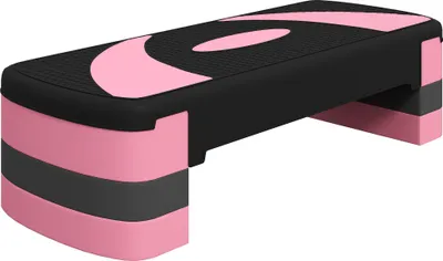 Image de Stepper d'aérobic réglable en hauteur, capacité de charge de 150 kg, 3 niveaux (10/15/20 cm) pour le fitness et l'entraînement à domicile