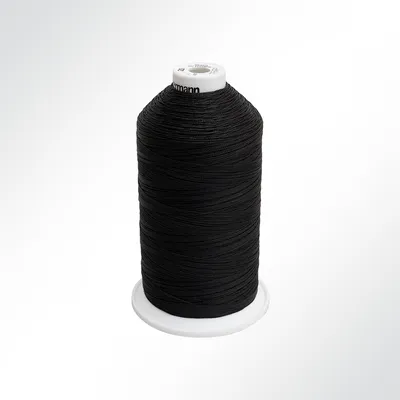 Produktbild von Solbond - bondierter Polyester Spezialnähfaden No./Tkt. 10, 1000m, schwarz 9527