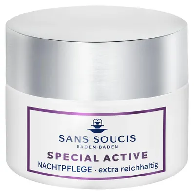Produktbild von Sans Soucis - Special Active - Nachtpflege extra reichhaltig - 50ml