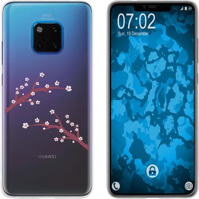 Produktbild von PhoneNatic Case kompatibel mit Huawei Mate 20 Pro Silikon-Hülle Ostern M1