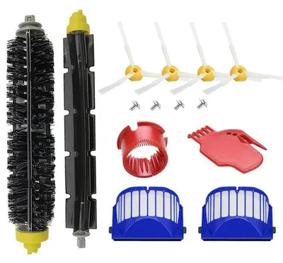 Produktbild von Ersatzteil-Set Staubsauger Roomba 600 & 500 Serie Bürste, Filter, Seitenbürsten