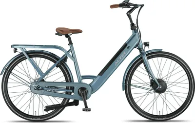 Productafbeelding van Altec Elektrische stadsfiets Liberty, moederfiets, 28 inch (50 cm), damesmodel, 7 versnellingen, hydraulische schijfremmen, blauw