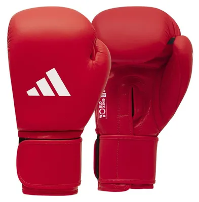 Immagine prodotto di Guantoni da boxe Adidas, colore rosso, taglia 10 oz.
