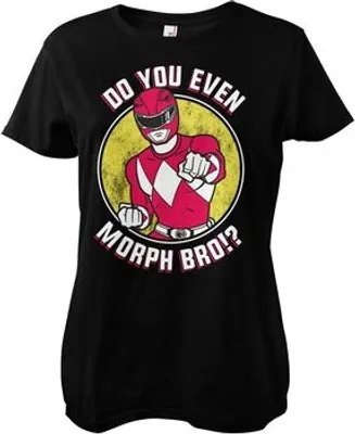 Produktbild von Do You Even Morph Bro Girly Tee - XX-Large - Black