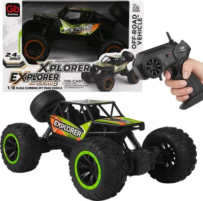 Obrázok produktu pre Diaľkovo ovládané terénne auto 2,4 GHz veľké 4x4 pre deti Darček
