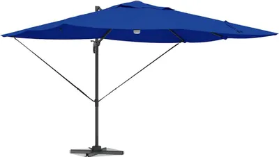 Zdjęcie produktu dla Parasol plażowy Ze LED Lights Niebieski azur 351 x 250 x 253 cm