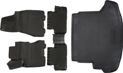 Image de 3D Tapis en caoutchouc pour Nissan X-Trail T31 2007-2014 et bac de coffre NORM