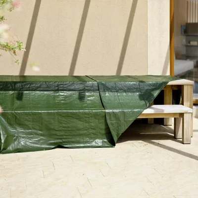 Produktbild von Universelle Abdeckplane 100g | 2x3m | grün