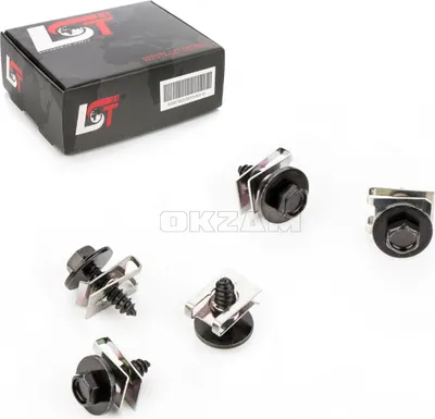 Produktbild von 5x Set Sechskantschraube Blechmutter Tachometer Gehäuse für VW LT 2 II 4,8x19
