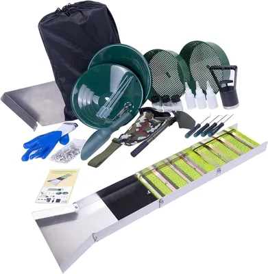 Produktbild von Tragbare Schleusenbox aus Aluminiumlegierung mit 50 Zoll für die Goldsuche